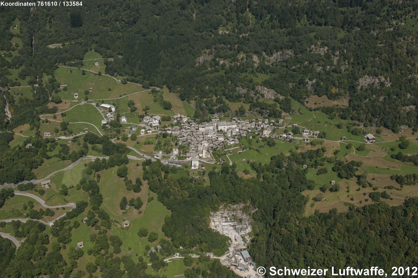 Soglio im Bergell (1091 m.ü.M.)